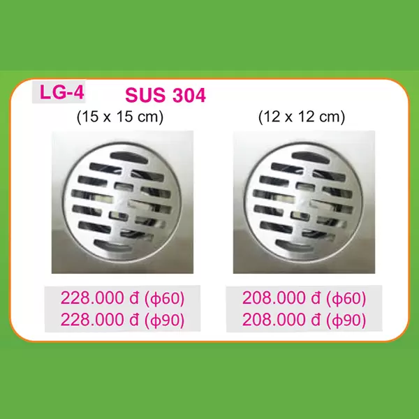 Chận rác Inox - LG4